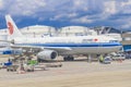 The air china airlines airplane