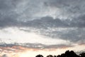 Air clouds in the blue sky. Nature background. storm cloud background before rain. Dramatic stormy sky background. Royalty Free Stock Photo