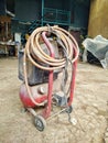 air compressor compressors to assist spray painting and other activities that require wind assistance