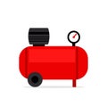 Air compressor icon Royalty Free Stock Photo