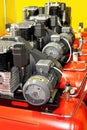 Air compressors Royalty Free Stock Photo