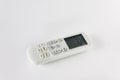 Air condioner remote controll, isolate remote-control on white Royalty Free Stock Photo