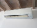 Air condition aircondition air-condition on the white wall