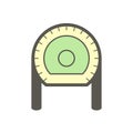 Air conditioner and air compressor icon Royalty Free Stock Photo