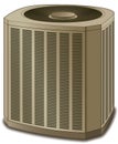 Air Conditioner Conditioning Unit Beige