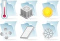 Air Conditioner Document Icons