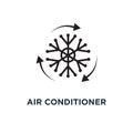 Air conditioner icon. Simple element illustration. Air condition Royalty Free Stock Photo