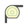 Air conditioner installation tool icon Royalty Free Stock Photo