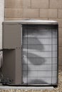 Air Conditioner Outdoor Unit in Winter