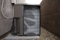 Air Conditioner Outdoor Unit in Winter