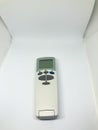 Air conditioner remote control, white background Royalty Free Stock Photo