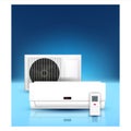 Air Conditioner Repair Service Promo Banner Vector