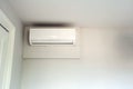 Air conditioner in the room blowing cold air Royalty Free Stock Photo