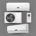 Air Conditioner System With Control Set Vector