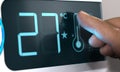 Air Conditioner Temperature Control, Degree Celsius. Home Automation