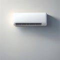 Air conditioner on the wall, electronic appliance for controlling temperature and climate in room