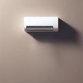 Air conditioner on the wall, electronic appliance for controlling temperature and climate in room