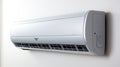 Air conditioner on the wall, electronic appliance for controlling temperature and climate in room