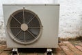 Air conditioners Air conditioners outside the house Royalty Free Stock Photo