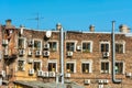 Air conditioners on a brick wall Royalty Free Stock Photo