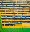 Air conditioners at the skyscraper