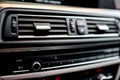 air conditioning and car ventilation system Royalty Free Stock Photo