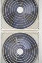 Air conditioning units for heating and cooling Royalty Free Stock Photo