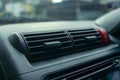 Air conditioning ventilation on car dashboard 1