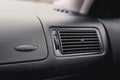 Air conductor in the car . conditioner grille . Royalty Free Stock Photo