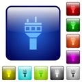 Air control tower color square buttons