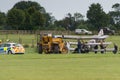 Air crash at Shuttleworth Airshow