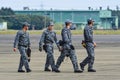 Air crew of Japan Air Self Defense Force JASDF