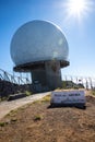 Air Defence Radar Station on Pico do Arieiro, at 1,818 m high, is Madeira island`s third highest peak