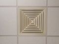 Air Duct Ceiling white Royalty Free Stock Photo
