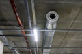 Air ducts of the air conditioning and ventilation