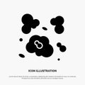 Air, Dust, Environment, Pollution solid Glyph Icon vector Royalty Free Stock Photo