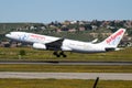 Air Europa Airbus A330-200 EC-LMN passenger plane departure at Madrid Barajas Airport Royalty Free Stock Photo