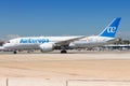 Air Europa Boeing 787 airplane at Madrid Royalty Free Stock Photo