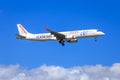Air Europa Embraer 195 Royalty Free Stock Photo