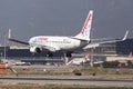 Air Europa Boeing 737-800 Landing at Barcelona