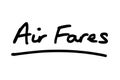 Air Fares Royalty Free Stock Photo