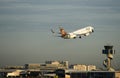 Air Fiji departs from Kingsford-Smith airport. Sydney Royalty Free Stock Photo