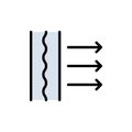 Air Filter Vector Color Icon. Contains such Icons as Purifier. Car air filter. Bacterial filter symbol. Dust particle