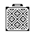 air filter ventilation glyph icon vector illustration Royalty Free Stock Photo