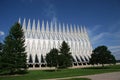 Air Force Academy Chapel Color Royalty Free Stock Photo