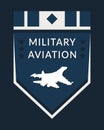 Air Force. Airborne Patch. Military Aviation Logo. Design Elements for Military Style Jackets Shirt and T-Shirts