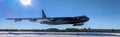Air Force B52 retouch Royalty Free Stock Photo