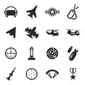 Air Force Icons Royalty Free Stock Photo