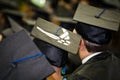 Air Force Member at University Graduation Royalty Free Stock Photo