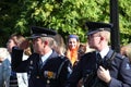 Air force officer during the Prince day Parade in The Hague Royalty Free Stock Photo